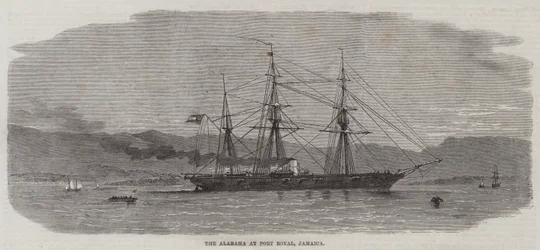 Die Alabama in Port Royal, Jamaika